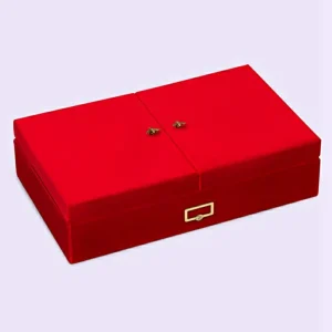 GUCCI GG Marmont Super Mini Geschenkdoos - Rood Fluweel